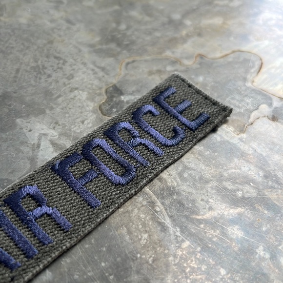 U.S. AIR FORCE embroidered tape patch - vintage - Picture 4 of 10